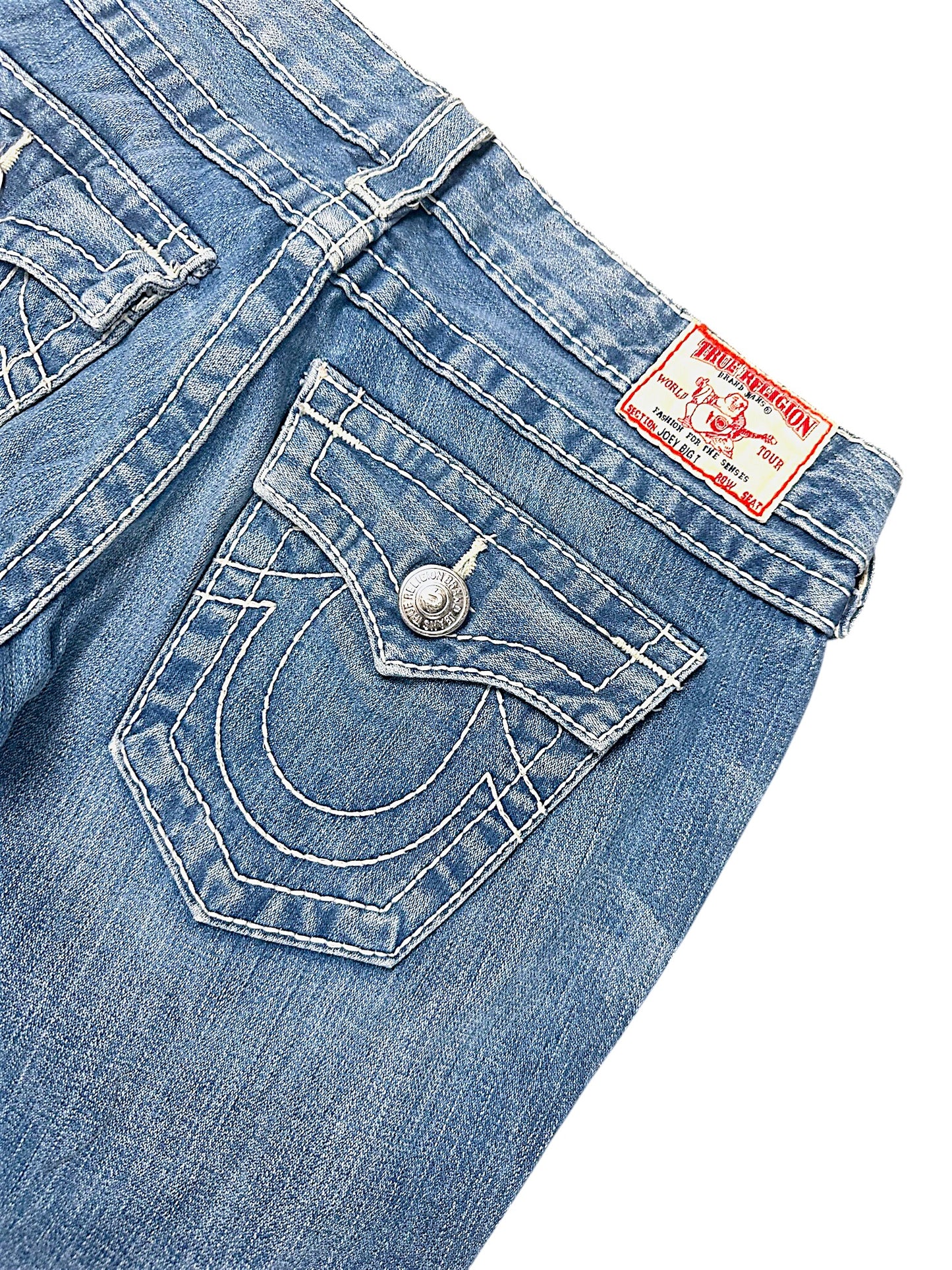 Vintage True Religion Y2K Bootcut/Flared Damenjeans (S)