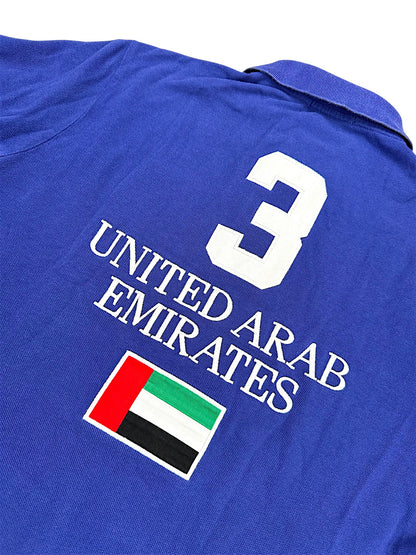 Vintage Ralph Lauren Y2K „UAE“ Polo (M)