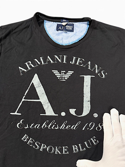 Vintage Armani Y2K T-Shirt (L)