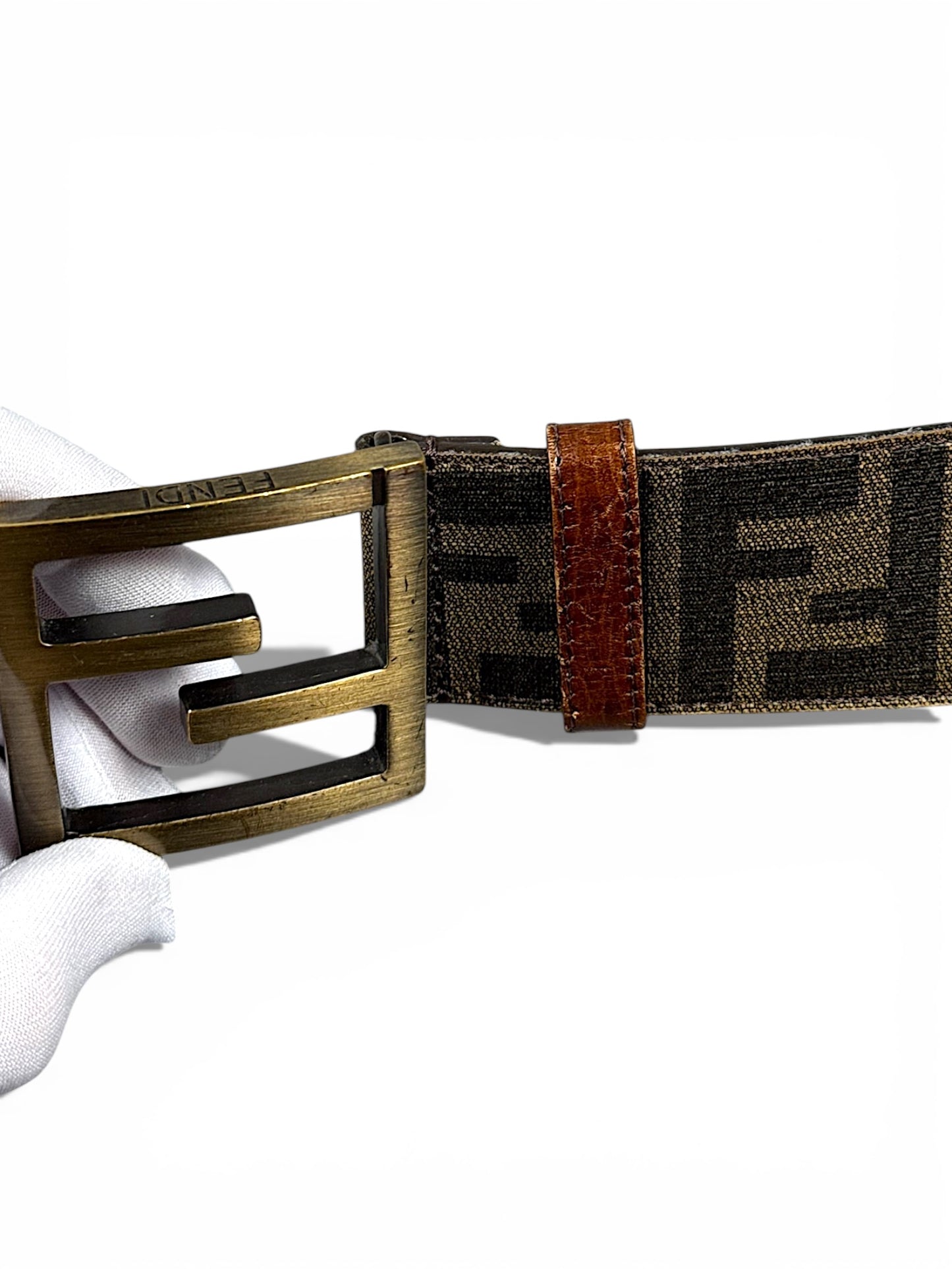 Vintage Fendi designerbælte (M)