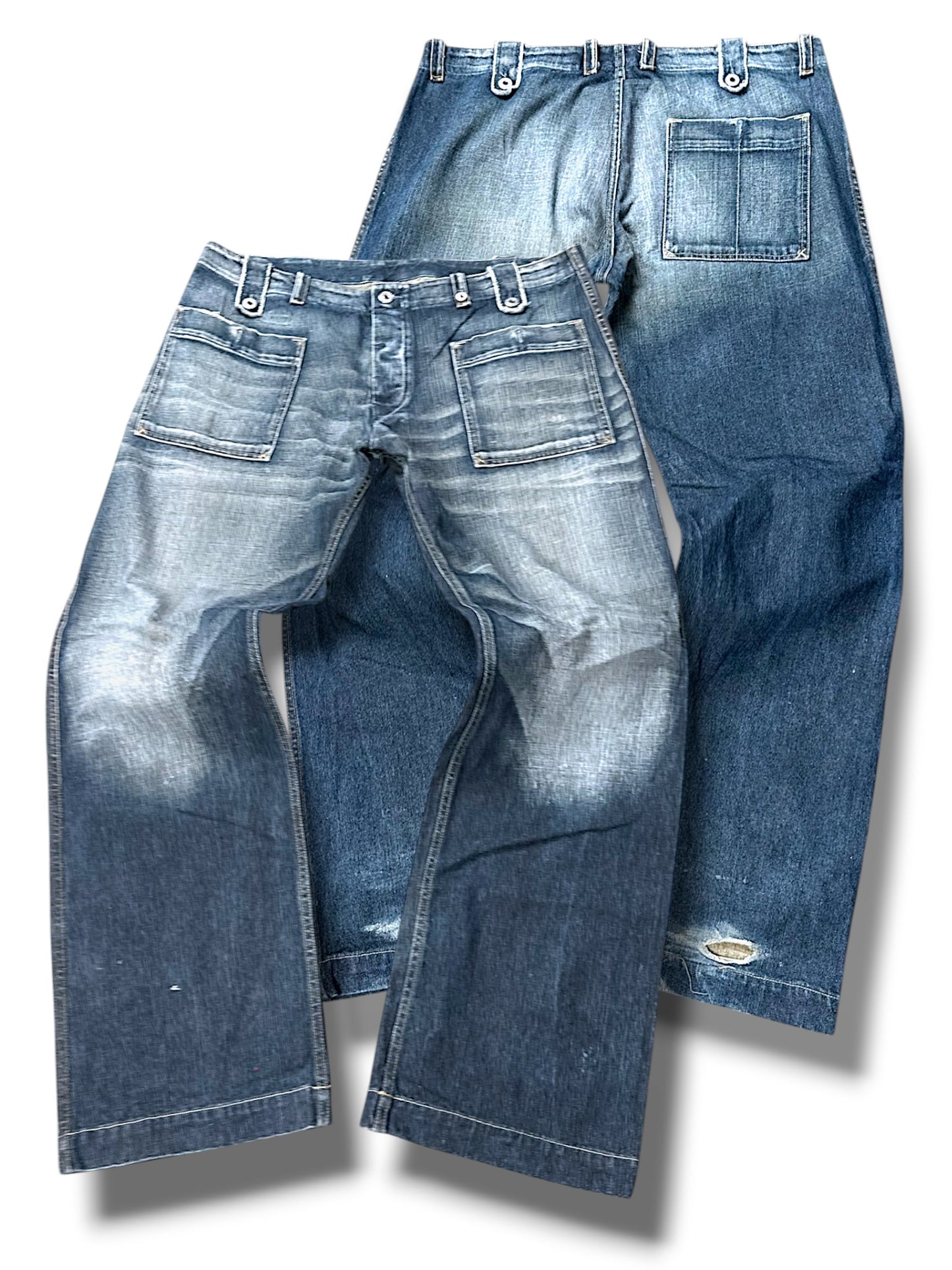Vintage Diesel Y2K Baggy Jeans (XL)