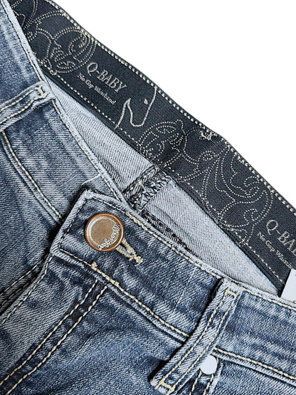 Vintage Y2K Low Waist Bootcut Damenjeans (XL)