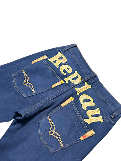 Vintage Replay Y2K Straight Leg Jeans (M)