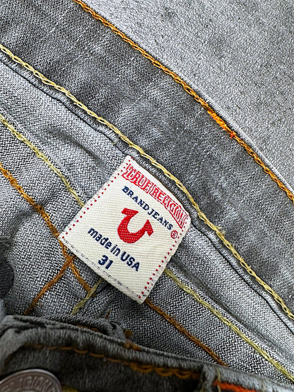 Vintage True Religion Y2K Low Waist Bootcut Damenjeans (XL)