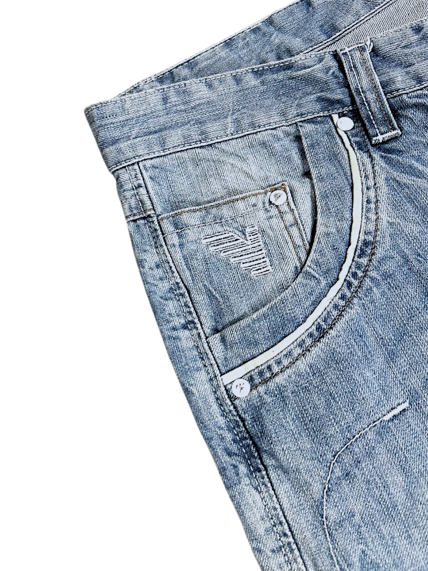 Vintage Armani Y2K Baggy Jeans (L)