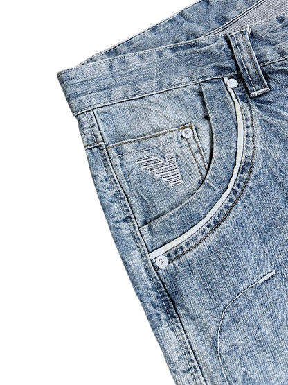 Vintage Armani Y2K Baggy Jeans (L)