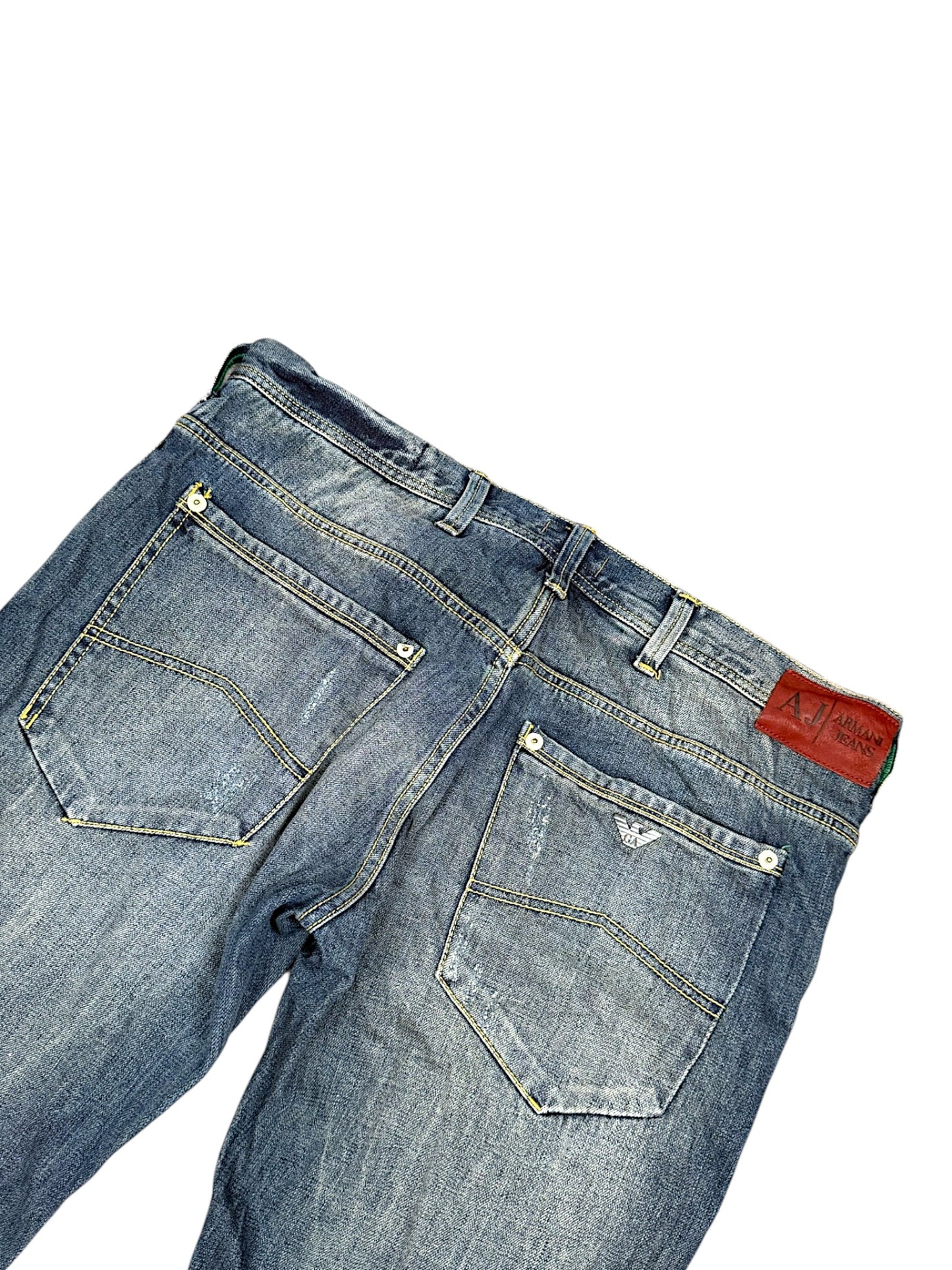 Vintage Armani straight leg Jeans (XL)