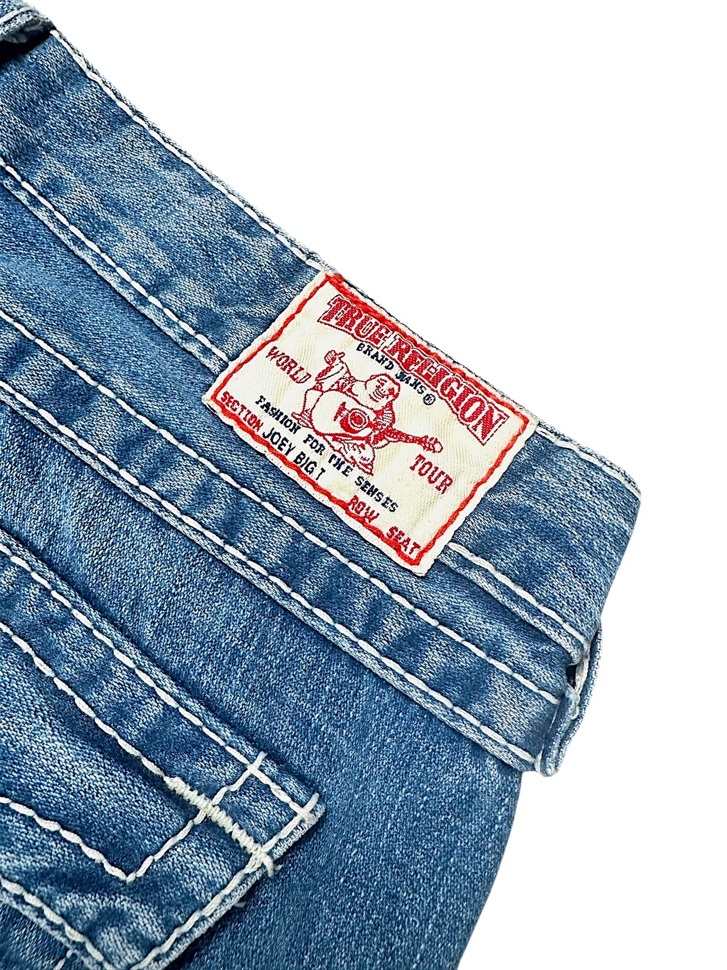 Vintage True Religion Y2K Bootcut/Flared Damenjeans (S)