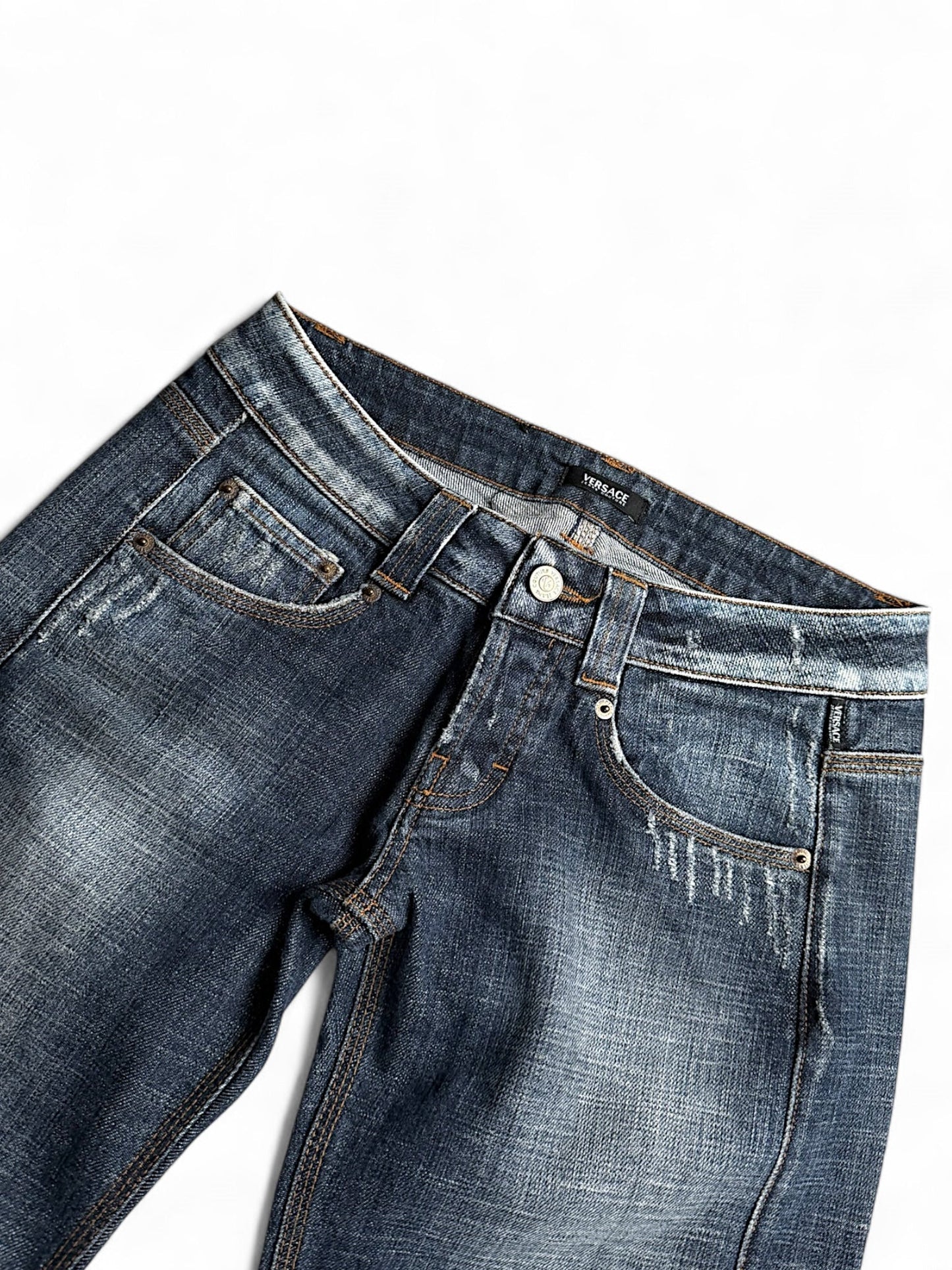 Vintage Versace Y2K Baggy Jeans (XS)