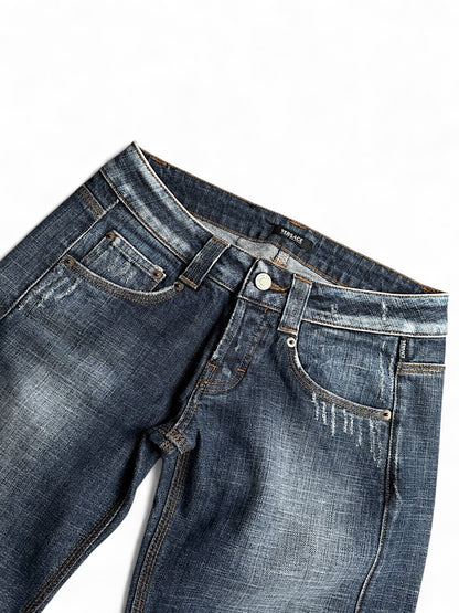 Vintage Versace Y2K Baggy Jeans (XS)