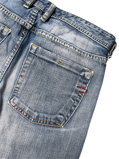 Vintage Diesel Y2K Flared Jeans (S)