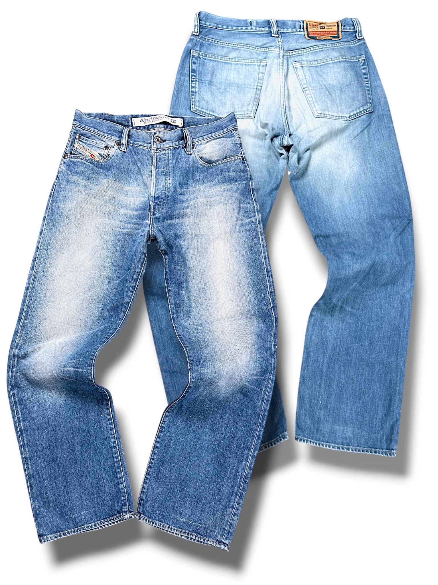 Vintage Diesel Y2K Baggy Jeans (M)