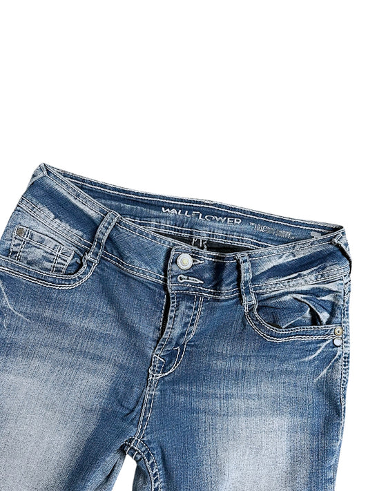 Vintage Y2K Low Waist Bootcut / Flared Damenjeans (S)