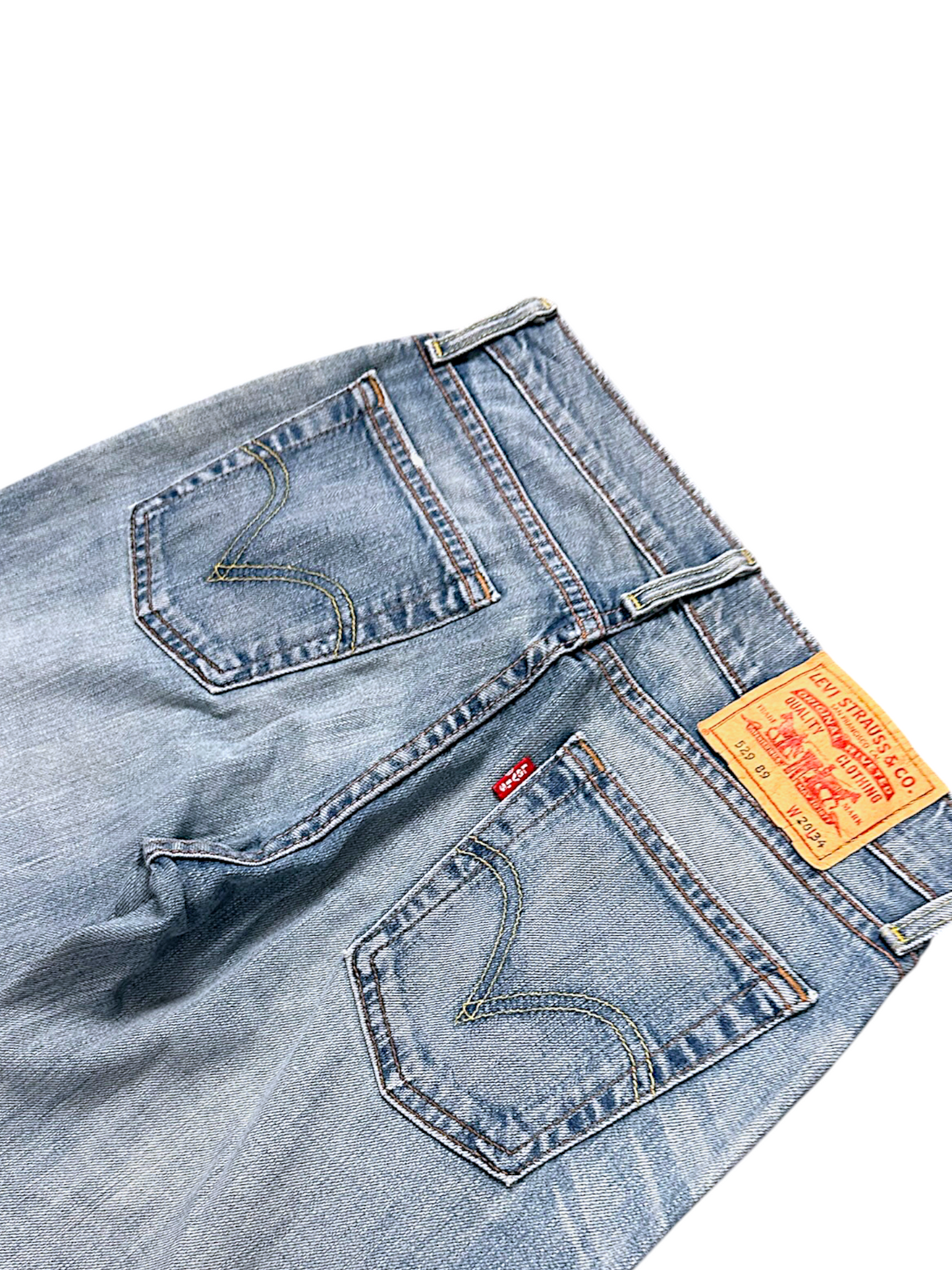 Vintage Levi’s Bootcut / Flared Damenjeans „529“ (S)