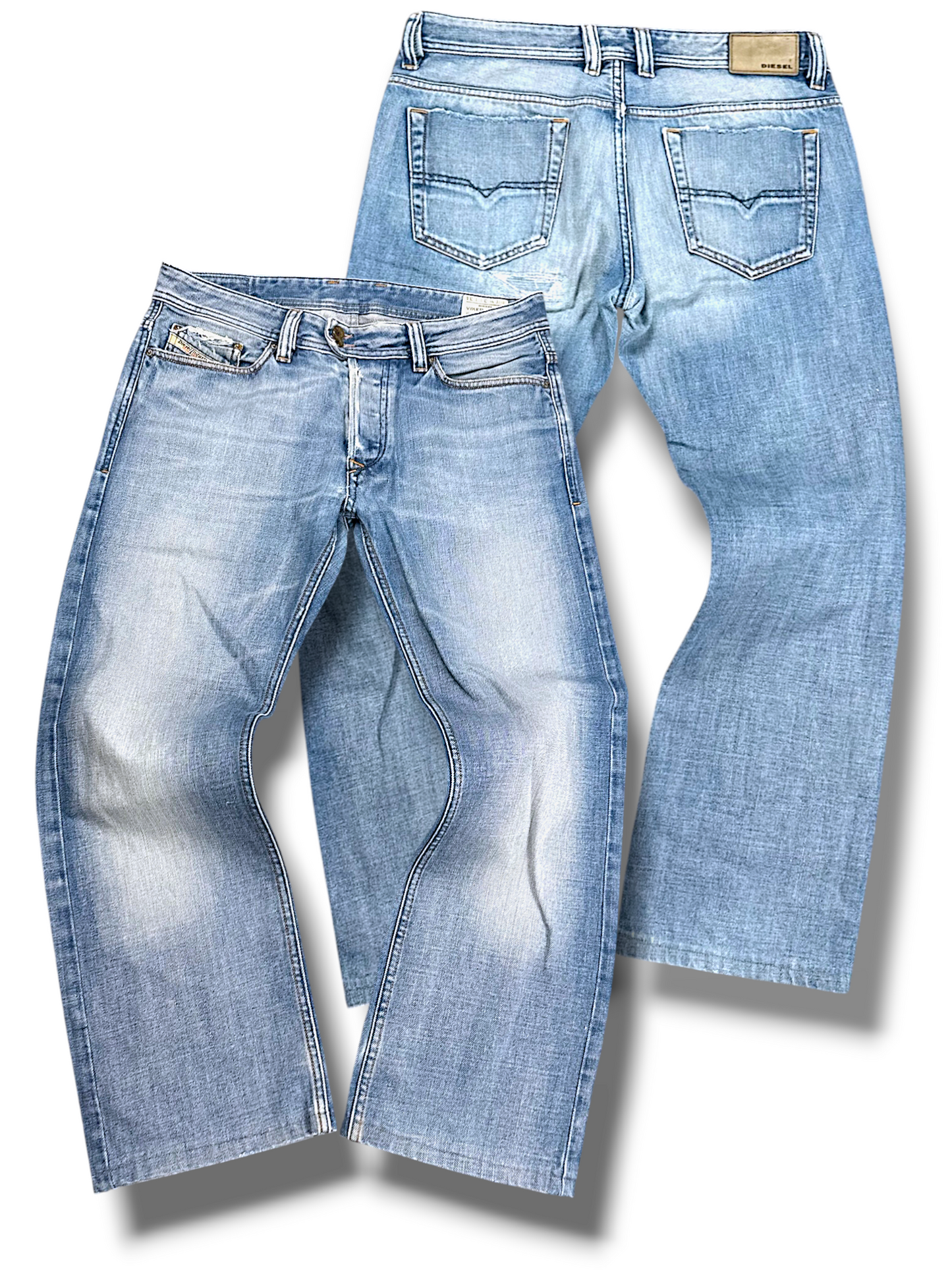 Vintage Diesel Y2K Baggy Jeans (S)