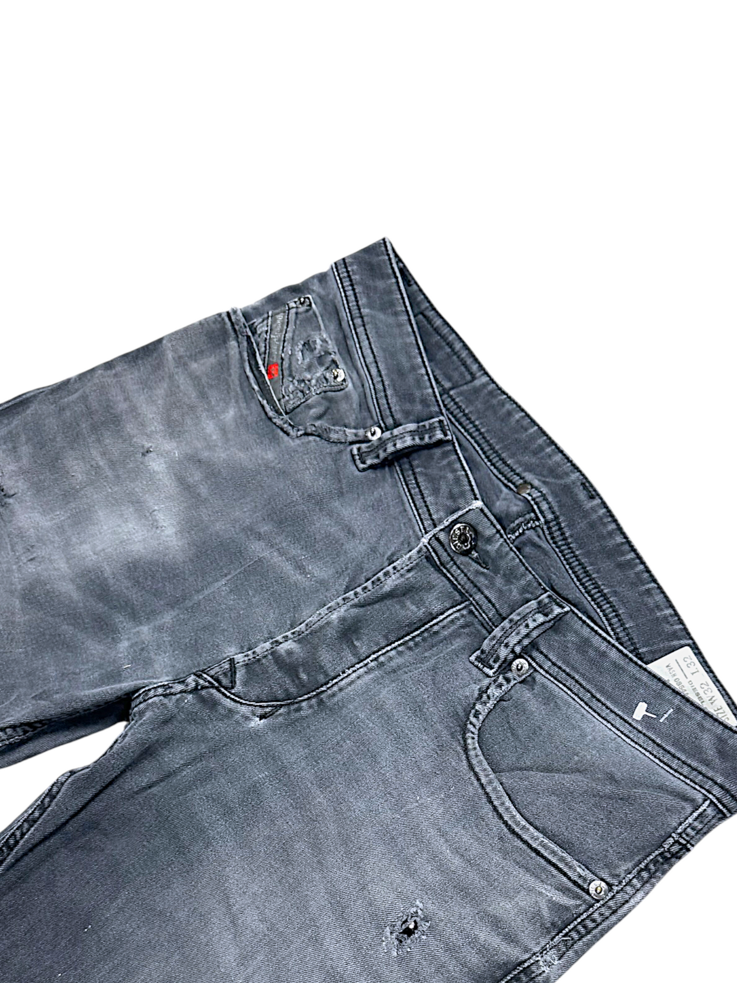 Vintage Diesel Y2K Straight Leg Jeans „LARKEE“ (S)