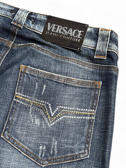 Vintage Versace Y2K Baggy Jeans (XS)