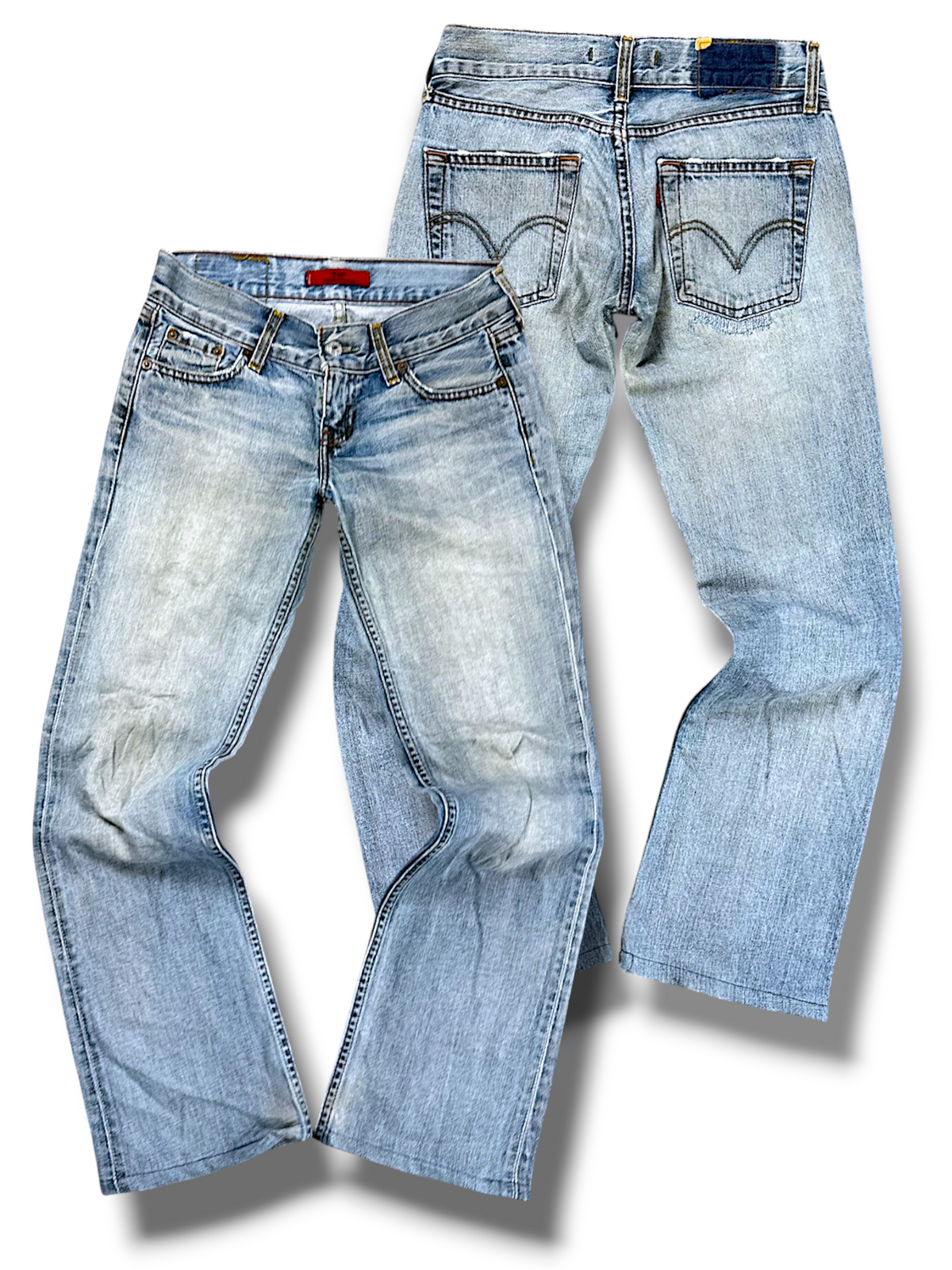 Vintage Levi’s Bootcut / Flared Damenjeans „EVE“ (S)