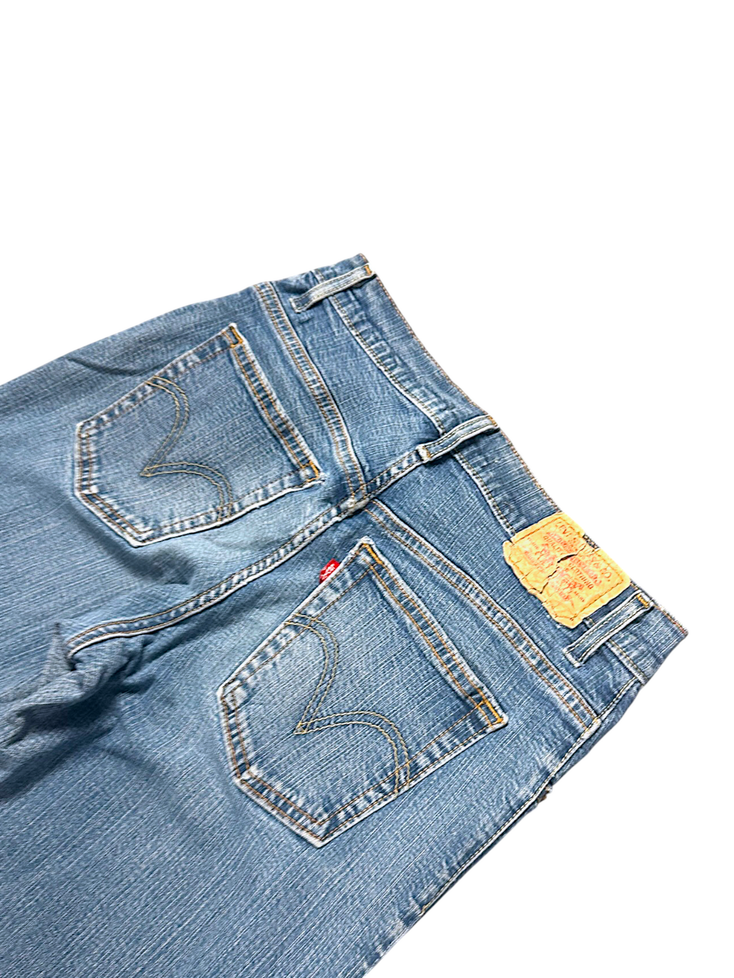 Vintage Levi‘s Bootcut / Flared Damenjeans „RELAXED BOOTCUT 550“ (M)