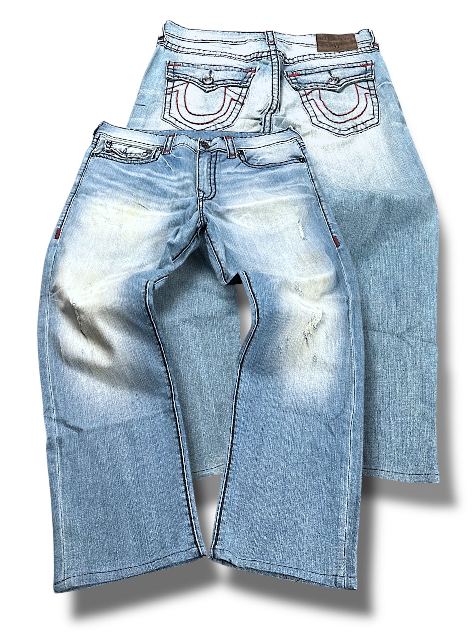 Vintage Y2K True Religion Baggy Jeans (M)