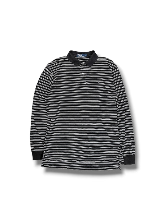Vintage Ralph Lauren Y2K Langarm Polo (L)