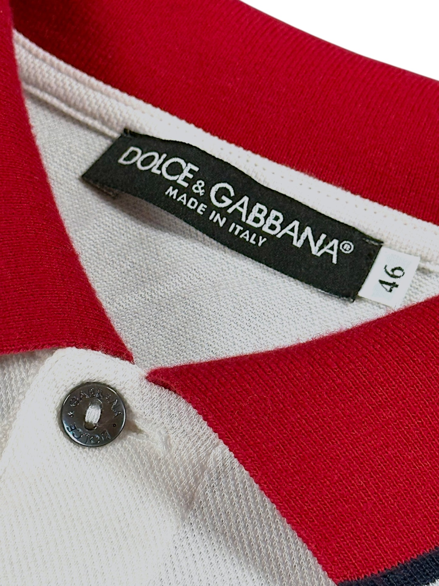 Vintage Dolce & Gabbana Langarm Polo (S)