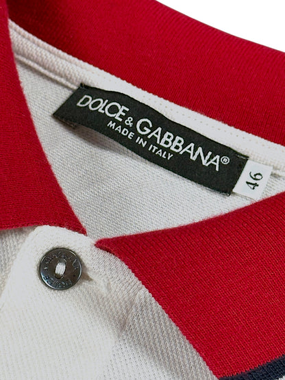 Vintage Dolce & Gabbana Langarm Polo (S)