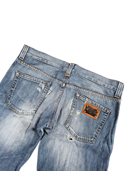 Vintage Dolce & Gabbana Y2K Straight Leg Jeans (M)