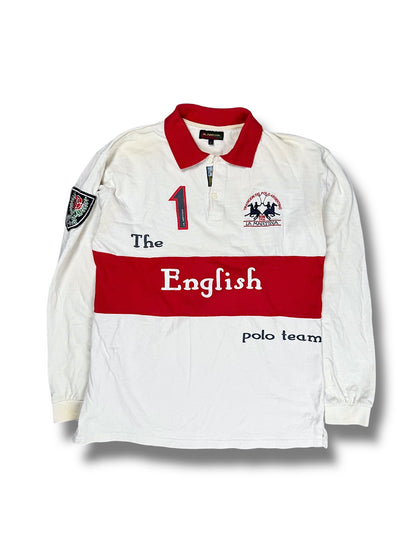 Vintage La Martina Y2K Langarm Polo (L)