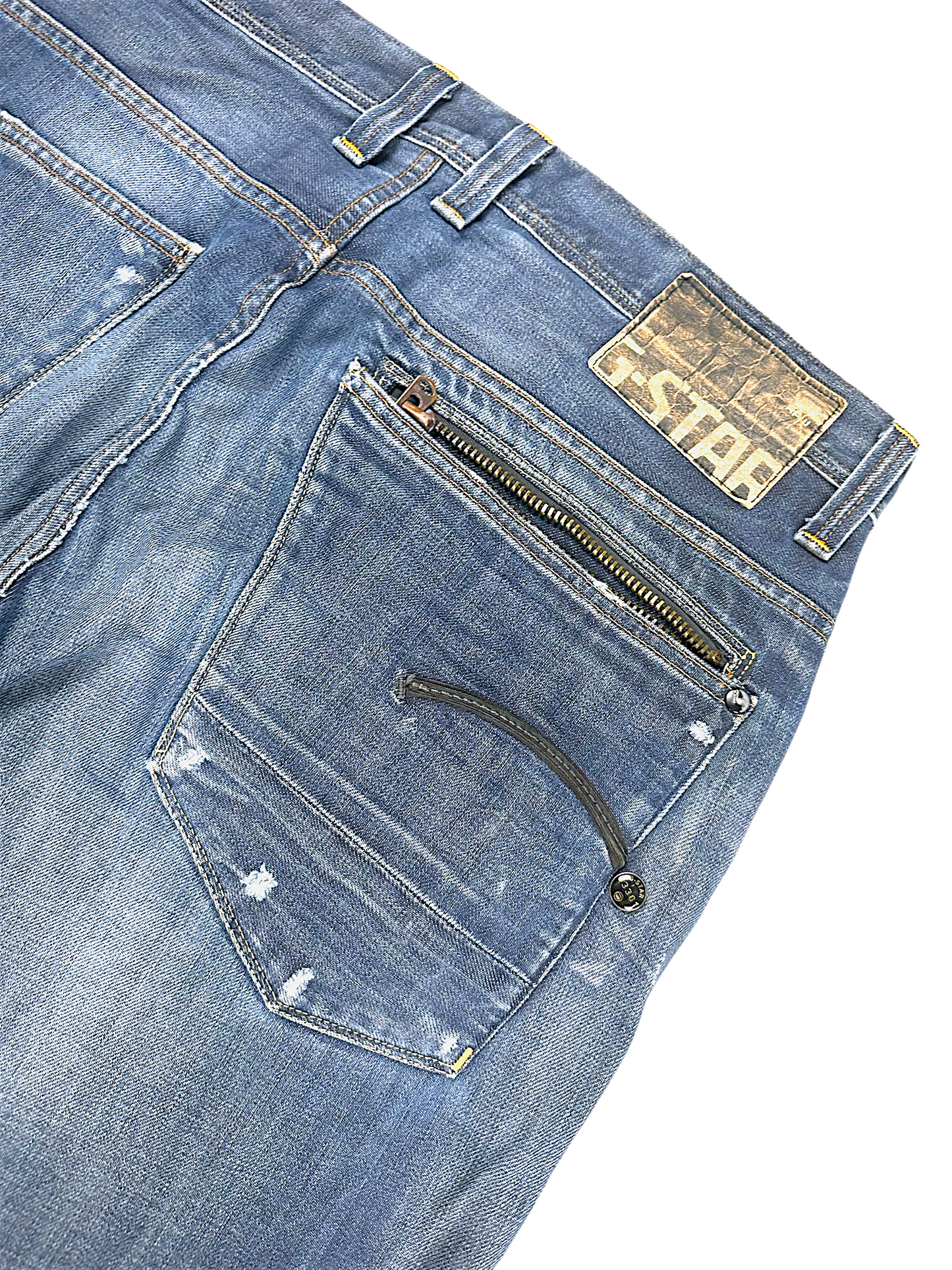 Vintage G-Star Y2K Straight Leg Jeans (M)