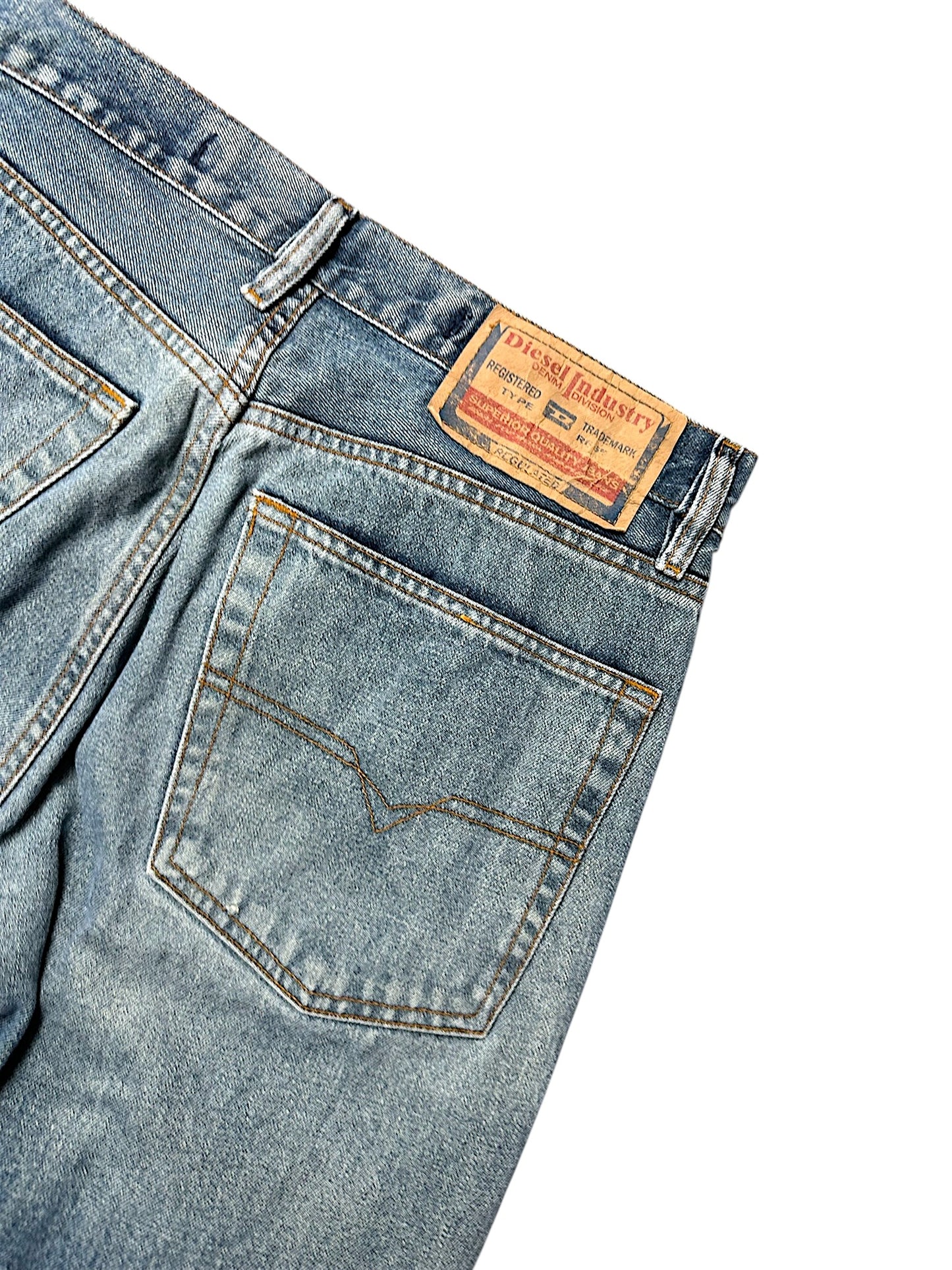 Vintage Diesel Straight Leg Jeans (L)