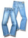 Vintage Diesel Low Waist Bootcut Damenjeans „DOOZY“ (M)
