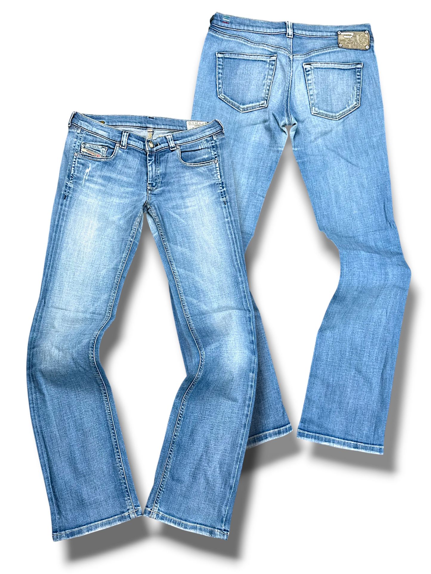 Vintage Diesel Low Waist Bootcut Damenjeans „DOOZY“ (M)