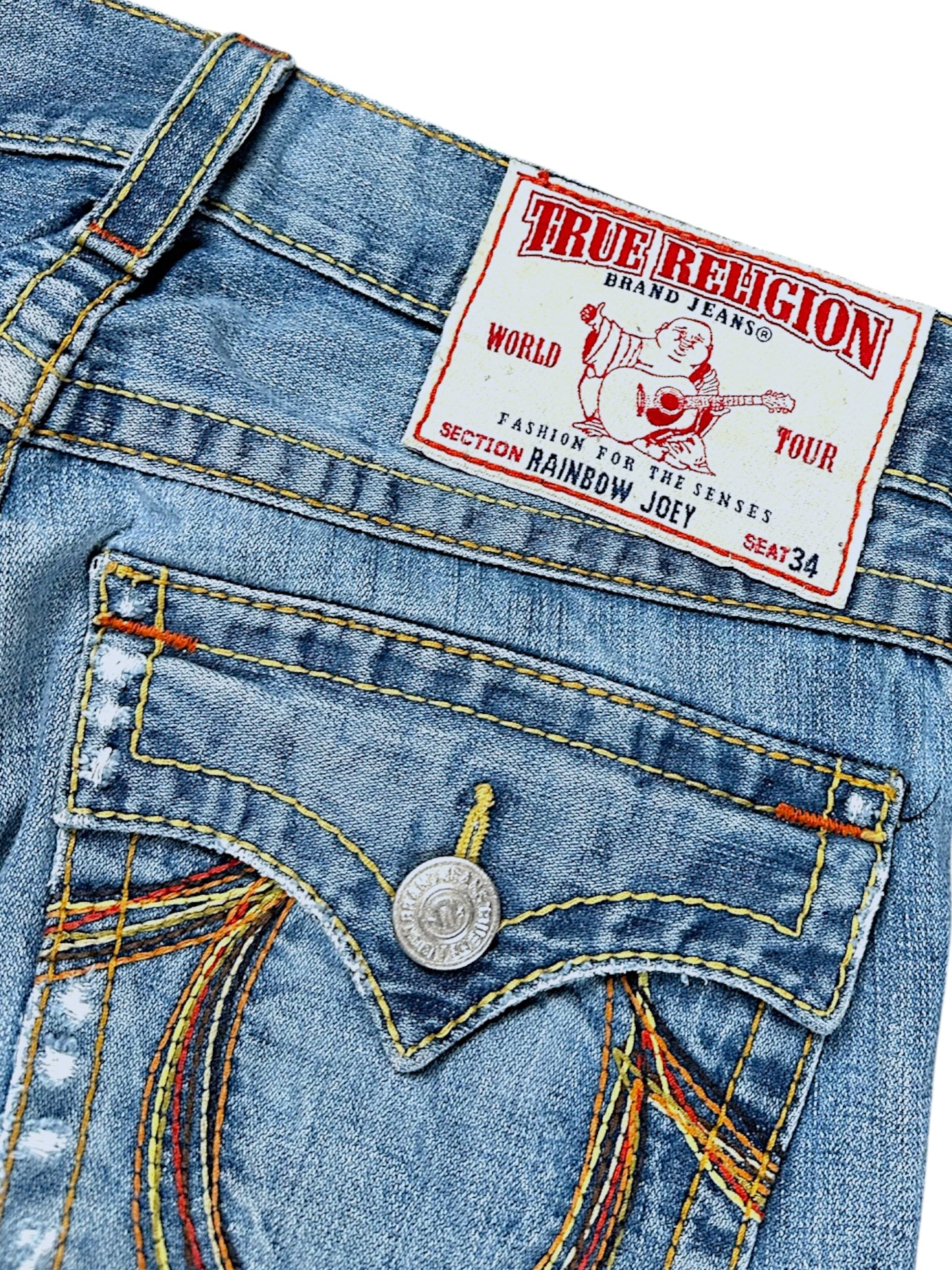 Vintage True Religion Y2K Flared Jeans (M)