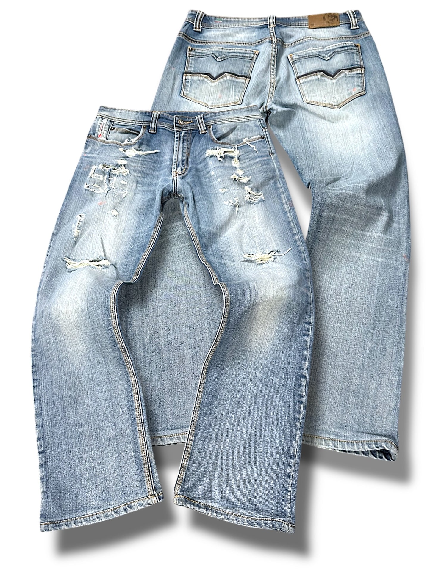 Vintage Diesel Y2K Straight Leg Jeans (S)