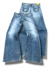 Vintage Armani jeans med lige ben (S)