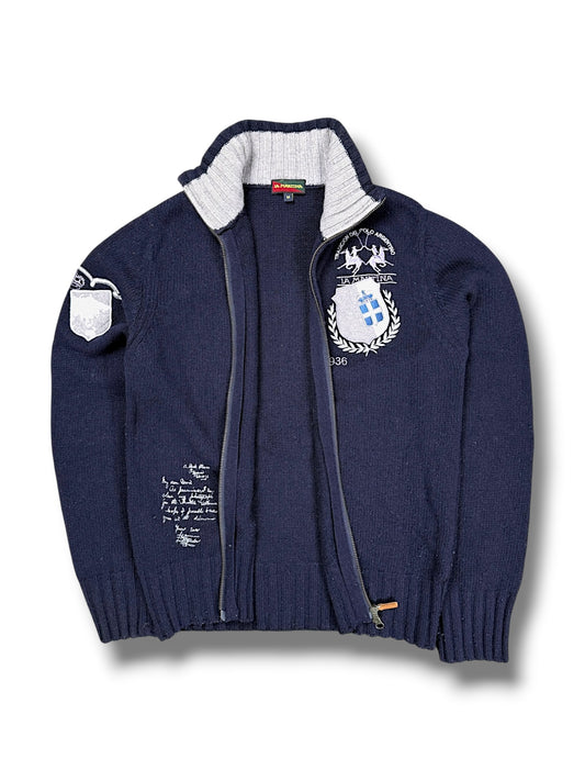 Vintage La Martina Y2K Zip-Pullover (M)