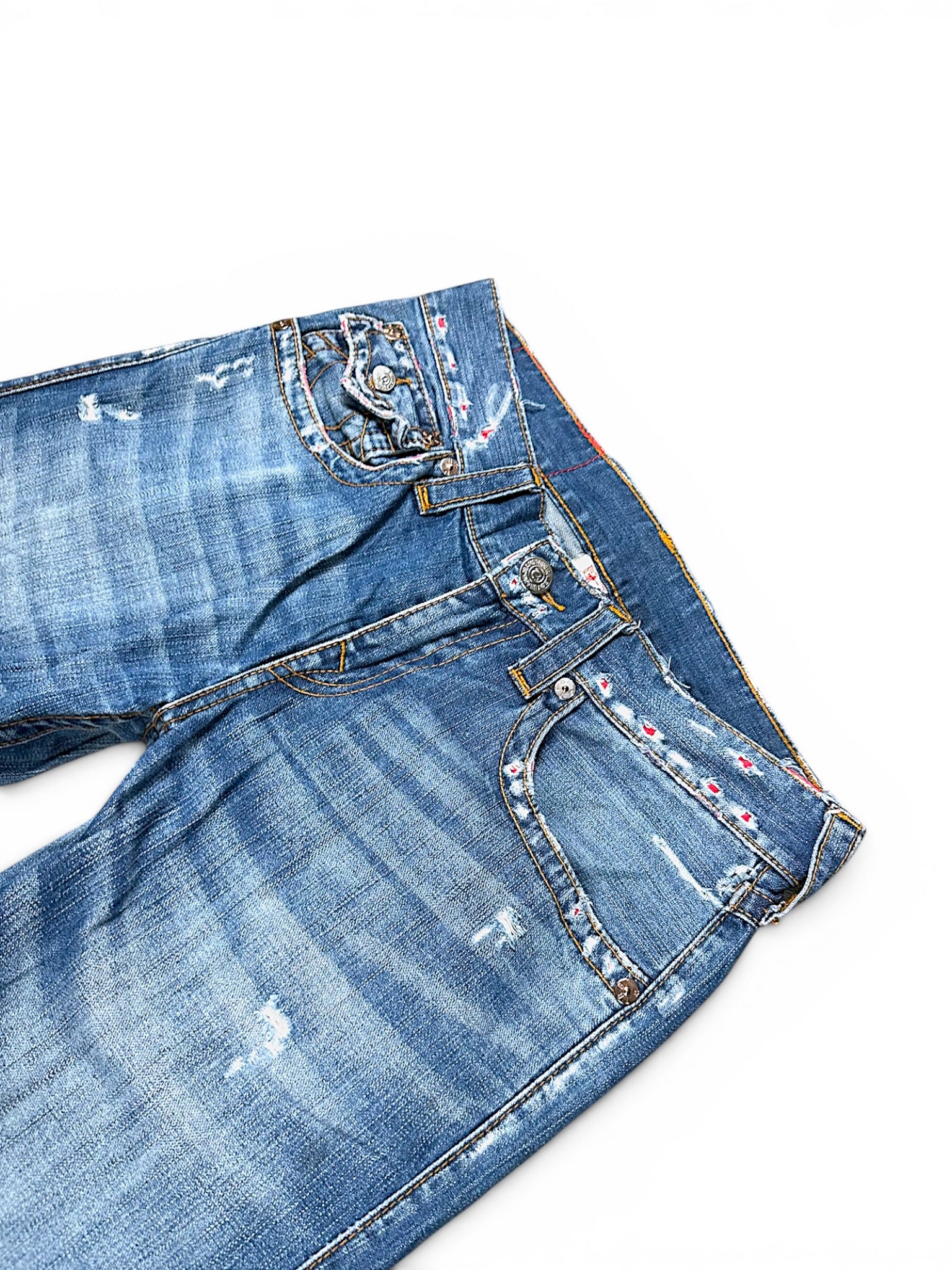 Vintage True Religion Y2K Straight Leg Jeans (L)
