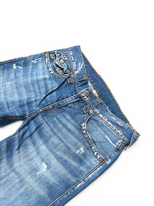 Vintage True Religion Y2K Straight Leg Jeans (L)