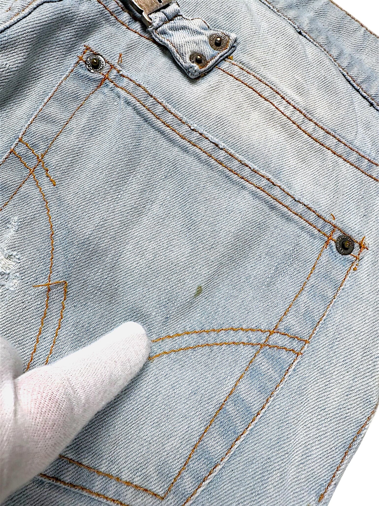 Vintage Dolce & Gabbana Y2K Straight Leg Jeans (M)