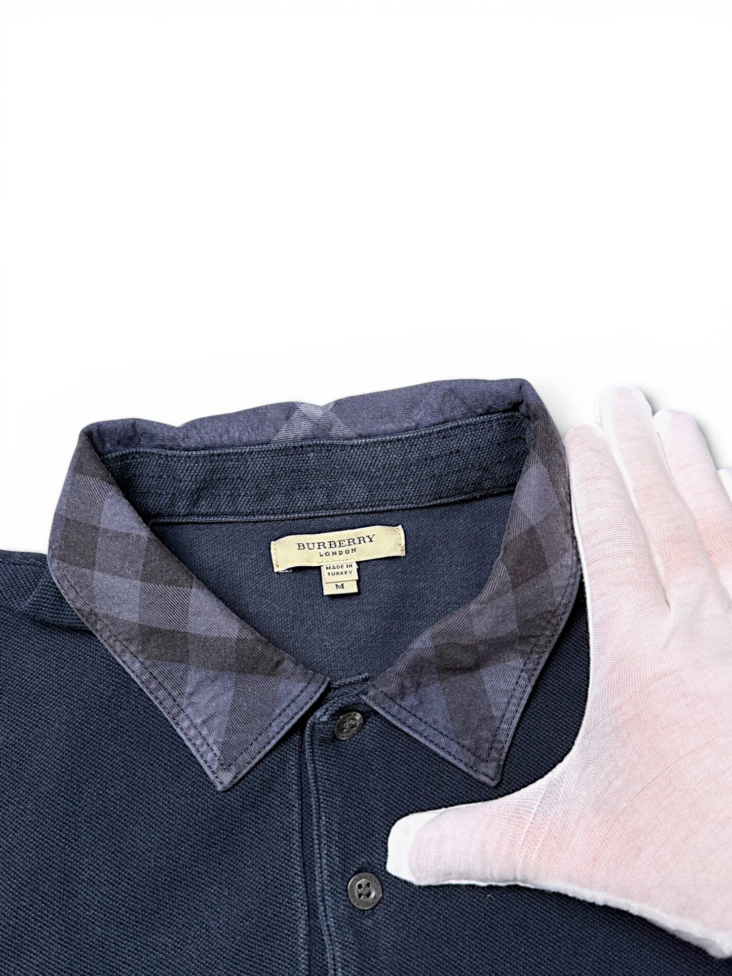 Vintage Burberry Y2K Polo (M)