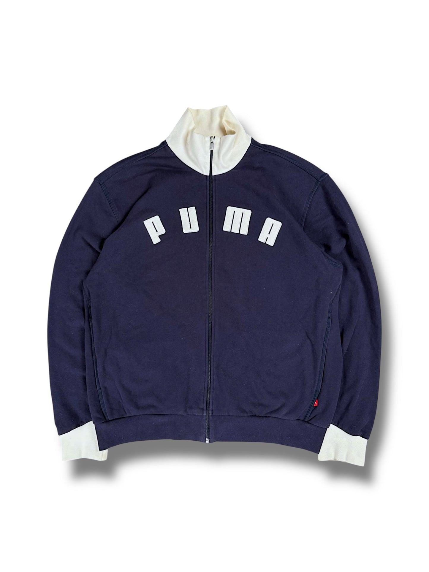 Vintage Puma Zip-Pullover (L)