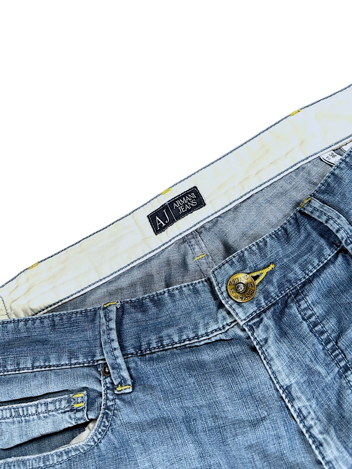 Vintage Armani Baggy Jeans (S)