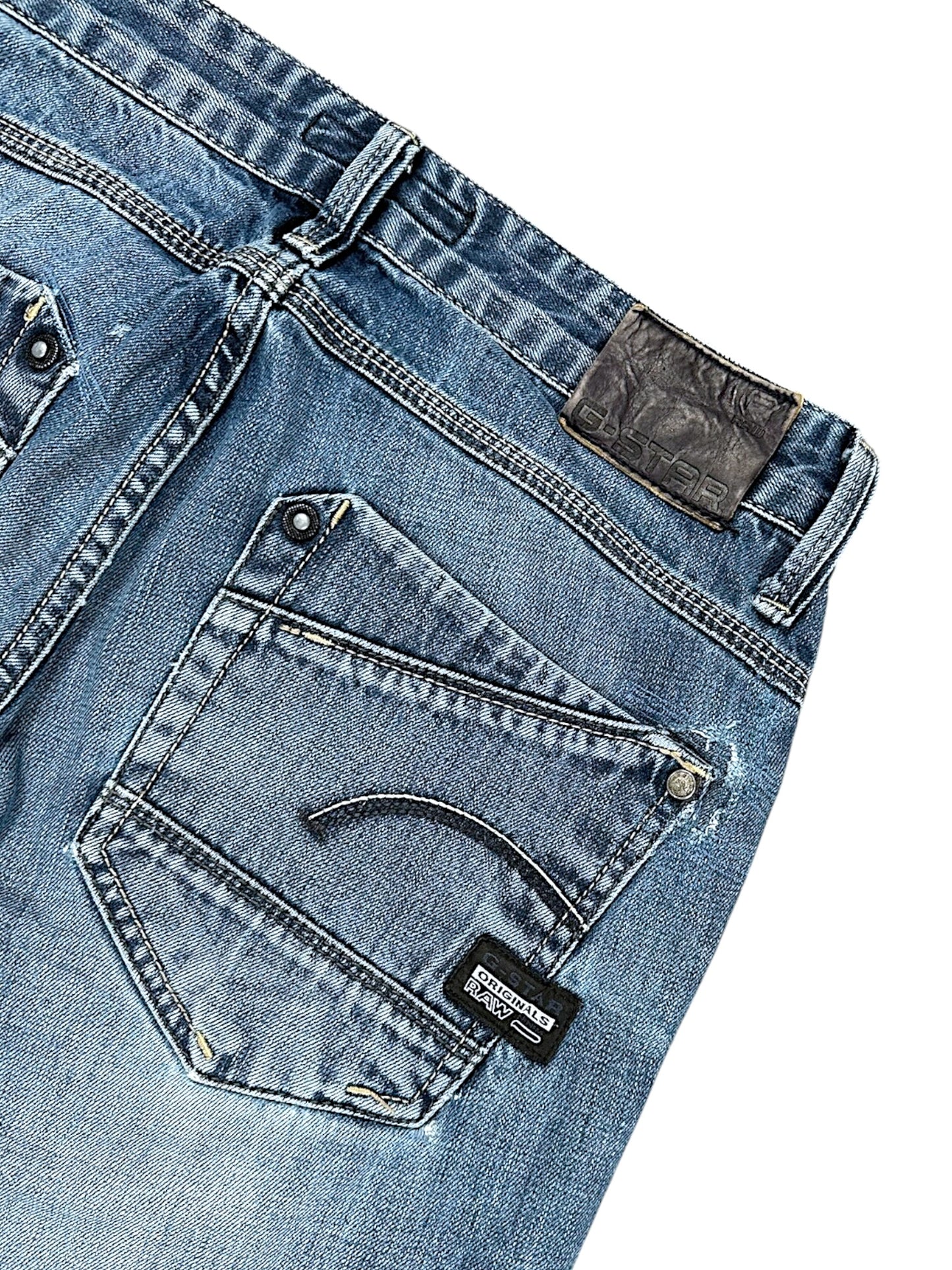 Vintage G-Star Straight Leg Jeans  (S)
