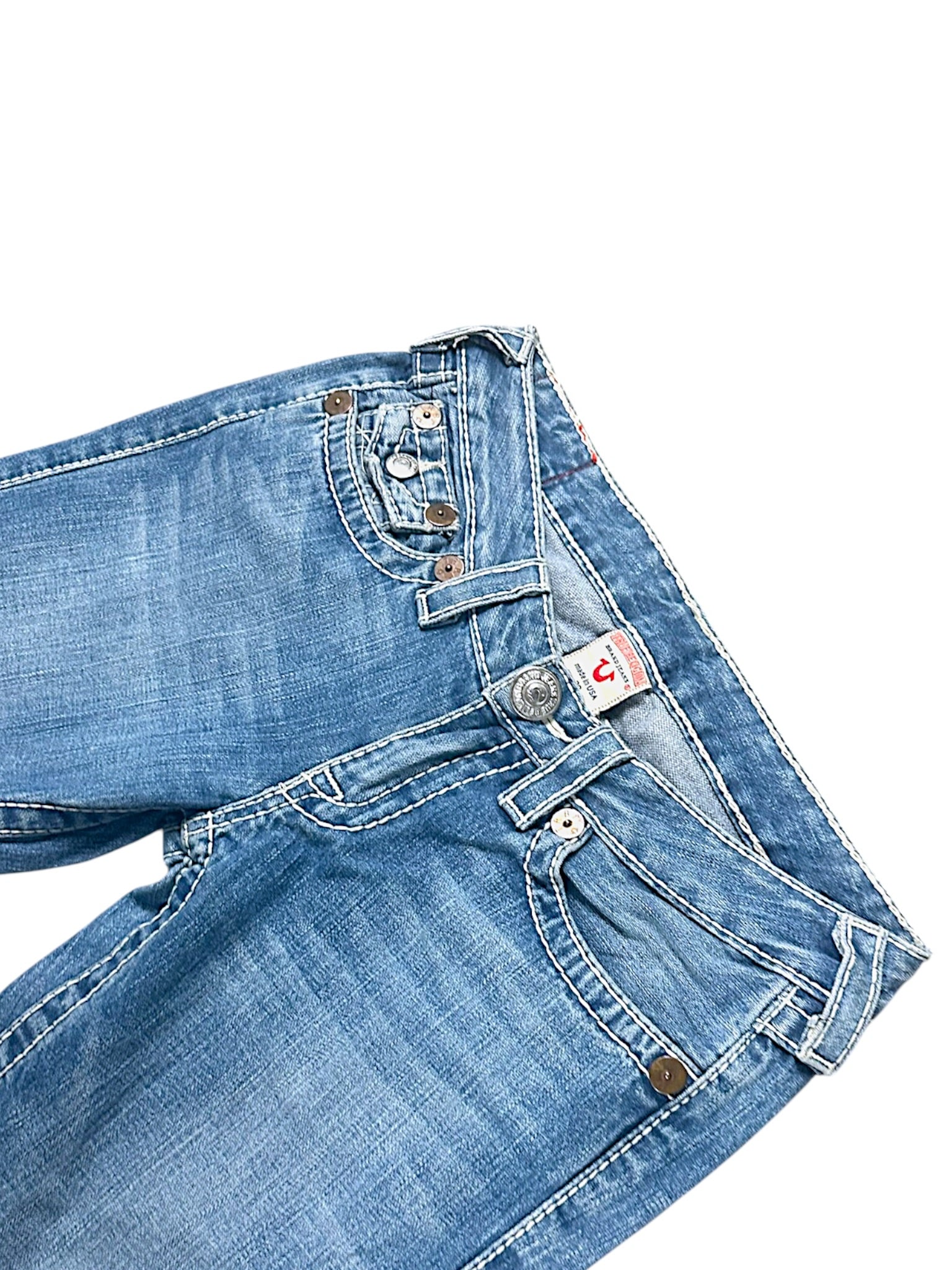 Vintage True Religion Y2K Bootcut/Flared Damenjeans (S)
