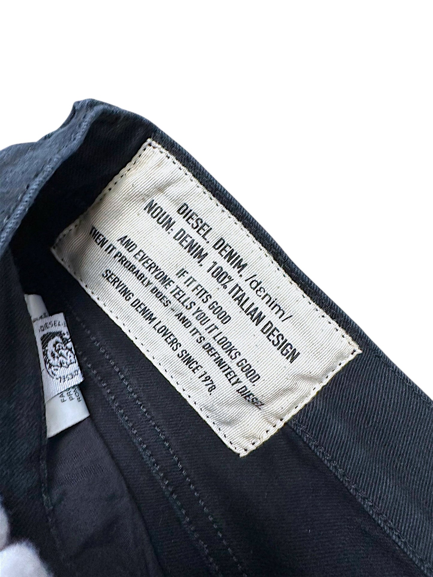 Vintage Diesel Straight Leg Jeans (L)