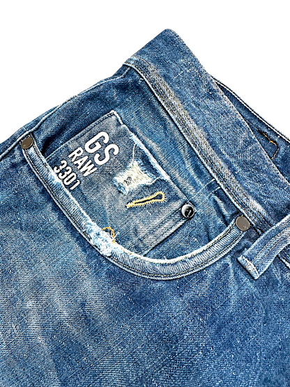 Vintage G-Star Y2K Straight Leg Jeans (XL)