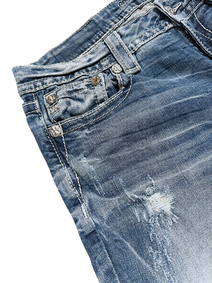 Vintage Miss Me Low Waist Bootcut Damenjeans (M)