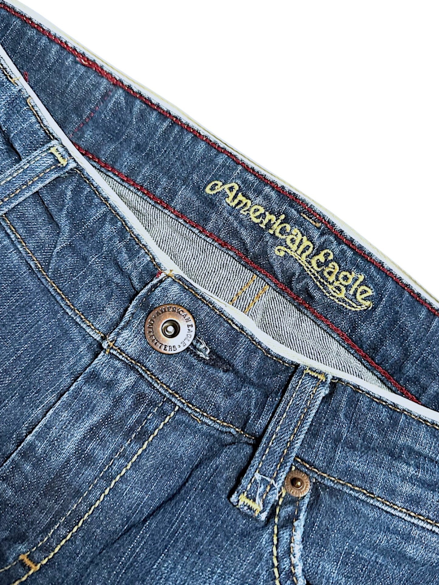 Vintage American Eagle Y2K Low Waist Bootcut / Flared Damenjeans (M)