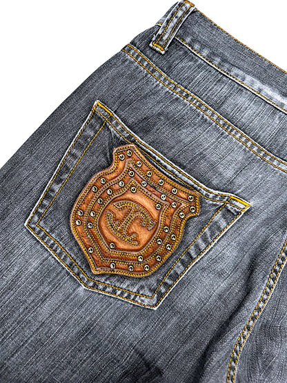 Vintage Just Cavalli Y2K Straight Leg Jeans (L)